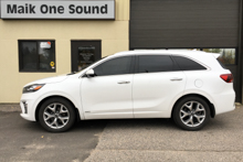 2019 Kia Sorento with professional window tint in North Bay